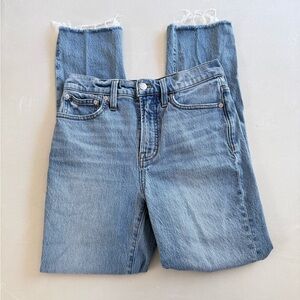 Madewell Distressed Perfect Vintage Jean 26